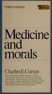 Tapa de Medicine and morals