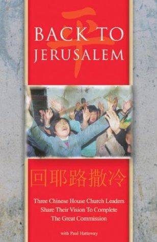 Tapa de Back to Jerusalem