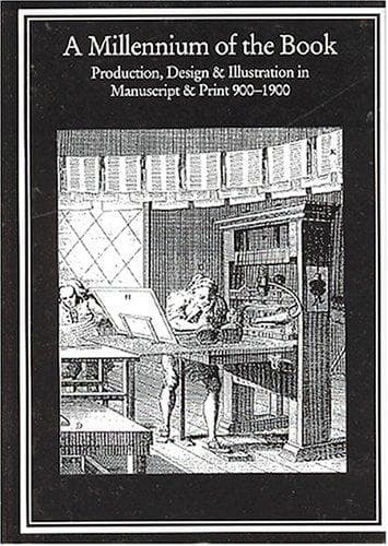 Tapa de A millennium of the book