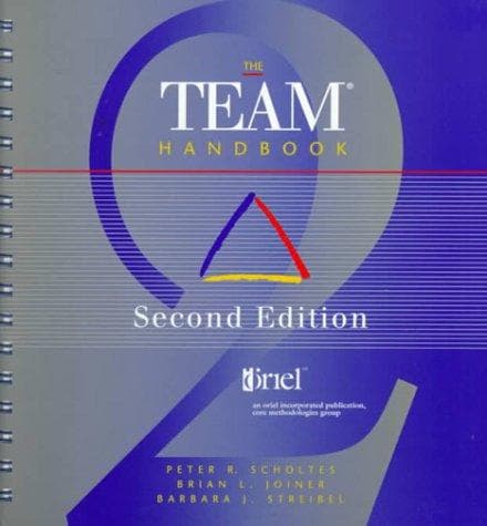 Tapa de The Team Handbook