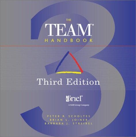 Tapa de The Team Handbook Third Edition