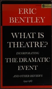Tapa de What is theatre?