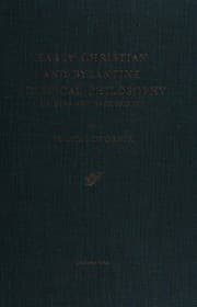 Tapa de Early Christian and Byzantine political philosophy: origins and background