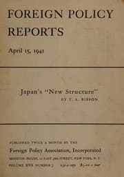 Tapa de Japan's "new structure,"