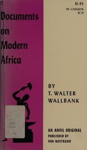 Tapa de Documents on modern Africa