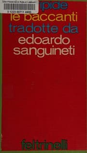 Tapa de Le Baccanti
