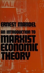 Tapa de An introduction to Marxist economic theory