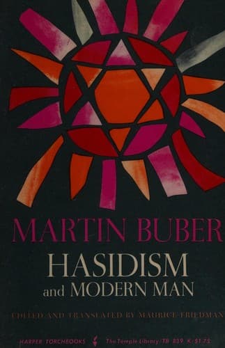 Tapa de Hasidism and modern man