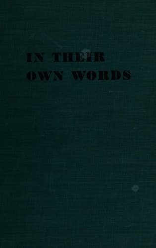 Tapa de In their own words