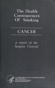 Tapa de The Health consequences of smoking