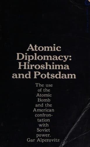 Tapa de Atomic diplomacy