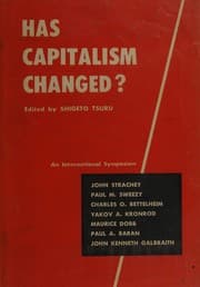 Tapa de Has capitalism changed?