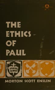 Tapa de The ethics of Paul