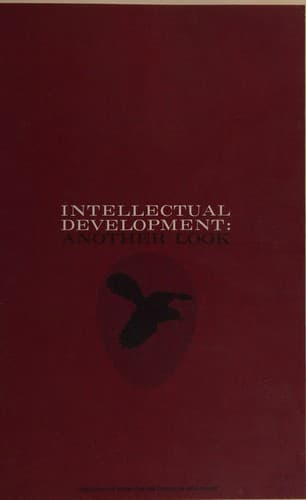 Tapa de Intellectual development