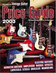 Tapa de The Official Vintage Guitar Magazine Price Guide 2003