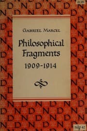 Tapa de Philosophical fragments