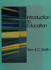 Tapa de Introduction to education