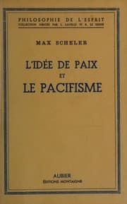 Tapa de L' idée de paix et le pacifisme