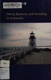 Tapa de Doing business and investing in Indonesia