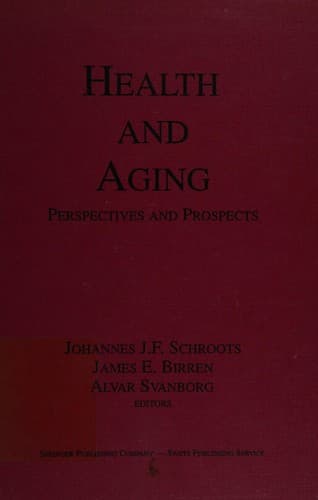 Tapa de Health and aging
