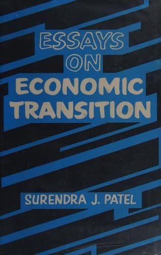 Tapa de Essays on economic transition