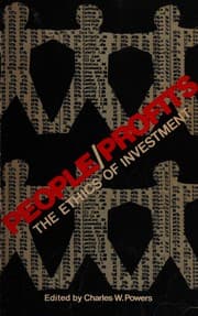 Tapa de People/profits: the ethics of investment