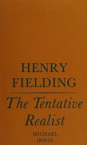 Tapa de Henry Fielding: the tentative realist