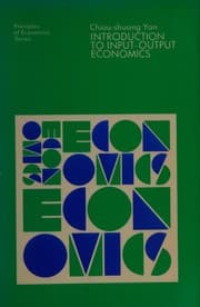 Tapa de Introduction to input-output economics