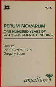 Tapa de Rerum novarum