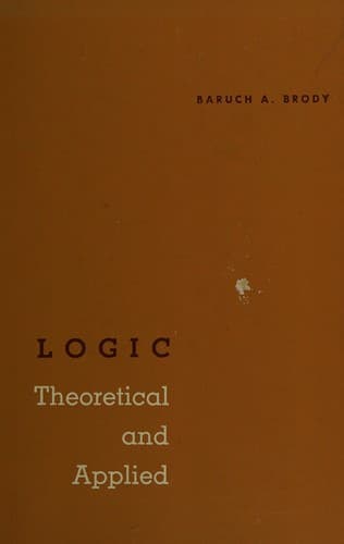 Tapa de Logic: theoretical and applied