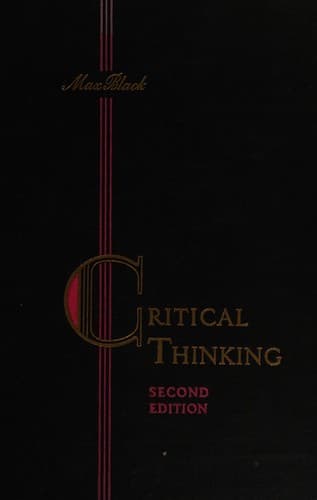 Tapa de Critical thinking