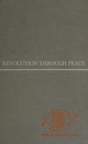 Tapa de Revolution through peace