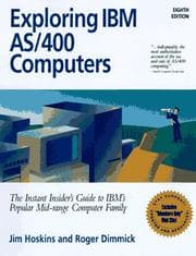 Tapa de Exploring IBM AS/400 computers