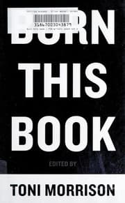 Tapa de Burn This Book