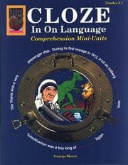 Tapa de Cloze In On Language, Grades 5-7