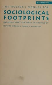 Tapa de Sociological footprints