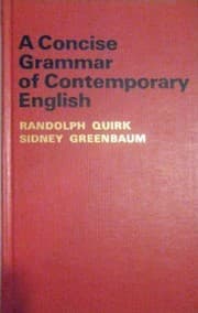 Tapa de A Concise Grammar of Contemporary English