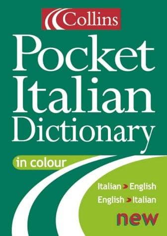 Tapa de Pocket Italian Dictionary