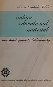 Tapa de Indian educational material