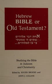 Tapa de Hebrew Bible or Old Testament?