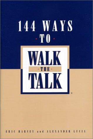 Tapa de 144 Ways to Walk the Talk