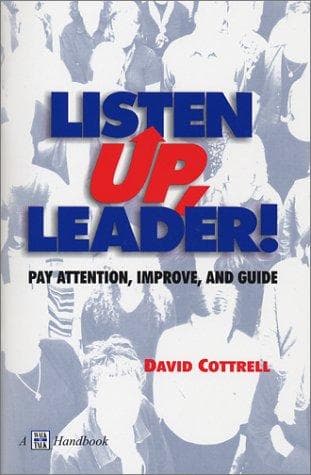 Tapa de Listen Up, Leader!