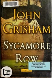 Tapa de Sycamore Row