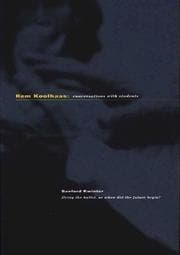 Tapa de Rem Koolhaas