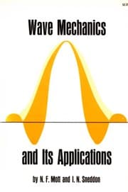 Tapa de Wave mechanics and its applications
