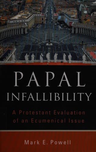 Tapa de Papal infallibility