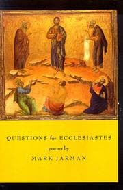 Tapa de Questions for Ecclesiastes