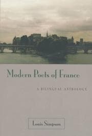 Tapa de Modern poets of France