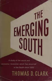 Tapa de The emerging South