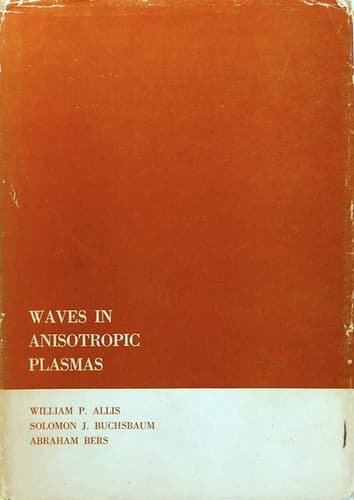 Tapa de Waves in anisotropic plasmas
